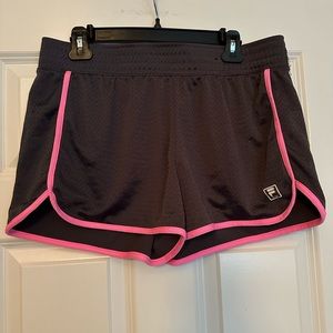 Fila Womans Gray Shorts size Large